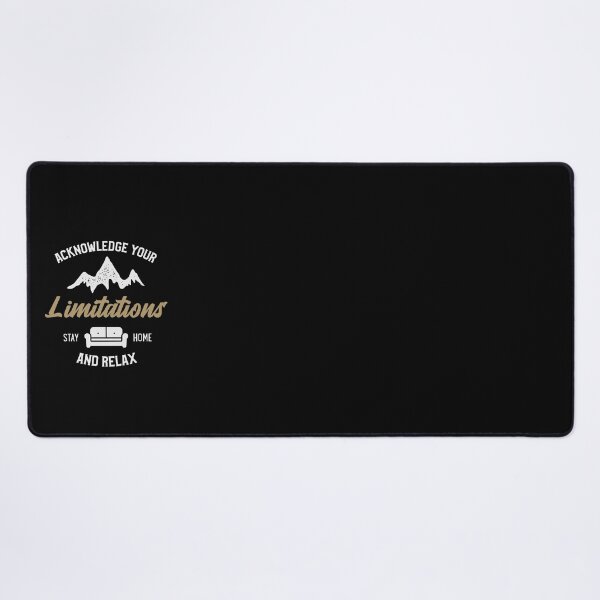 Item preview, Acknowledge Your Limitations Ironic Funny designed and sold by IronicBGear.