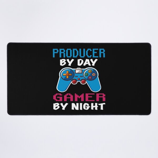 Item preview, producer By Day Gamer By Night shirt, Funny producer Gamer Birthday Gift, producer Dad Husband Boyfriend Video games Lovers Christmas Gift designed and sold by xlnv.