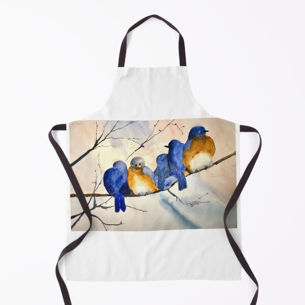 Item preview, “Snuggling Bluebirds” designed and sold by Mary Lomma.