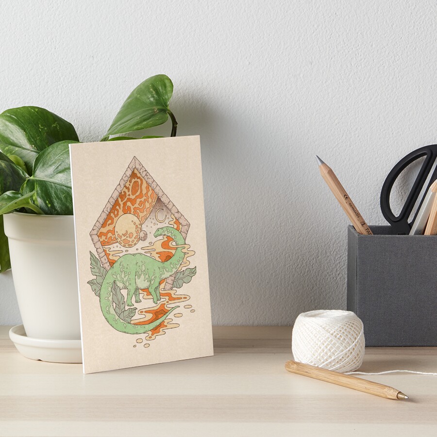 Item preview, Art Board Print designed and sold by OMEGAFAUNA.