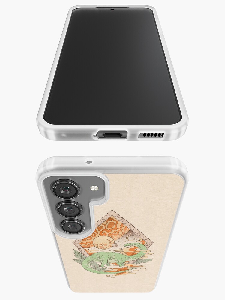 Thumbnail 3 of 4, Samsung Galaxy Phone Case, Aeon Archway: Apatosaurus | Dinosaur Sci-Fi Space Art designed and sold by OMEGAFAUNA.