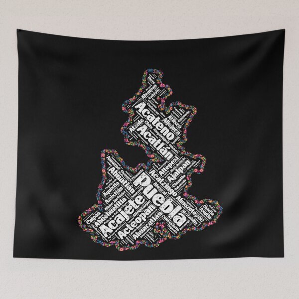 Item preview, Puebla and its municipalities designed and sold by Fr33m4n1111.