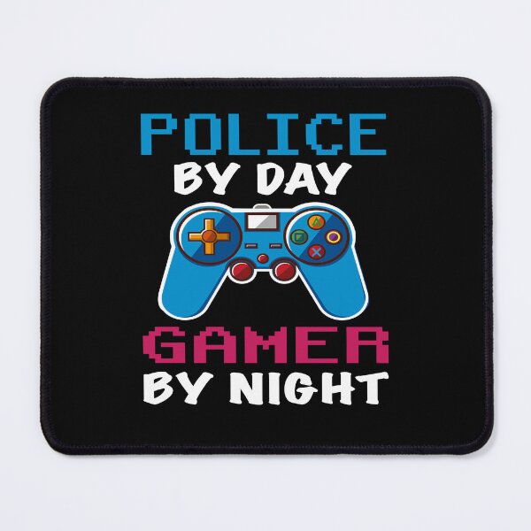 Item preview, police By Day Gamer By Night shirt, Funny police Gamer Birthday Gift, police Dad Husband Boyfriend Video games Lovers Christmas Gift designed and sold by xlnv.