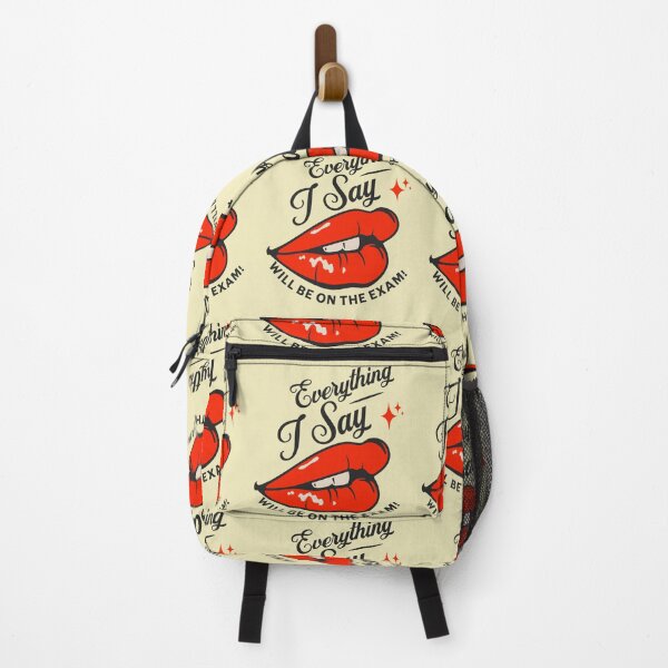 Item preview, Everything I Say Will be On The Exam - Teacher designed and sold by Sirio22.
