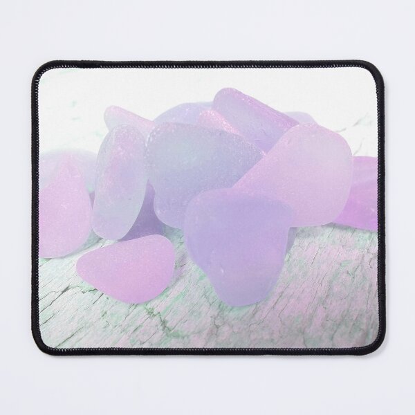 Item preview, Pastel Soft Girl Aesthetic Style Lilac Sea Glass Beachy Minimalism Decor Photo 5 of 8 designed and sold by Beachy.
