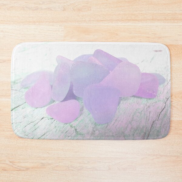 Item preview, Pastel Soft Girl Aesthetic Style Lilac Sea Glass Beachy Minimalism Decor Photo 5 of 8 designed and sold by Beachy.