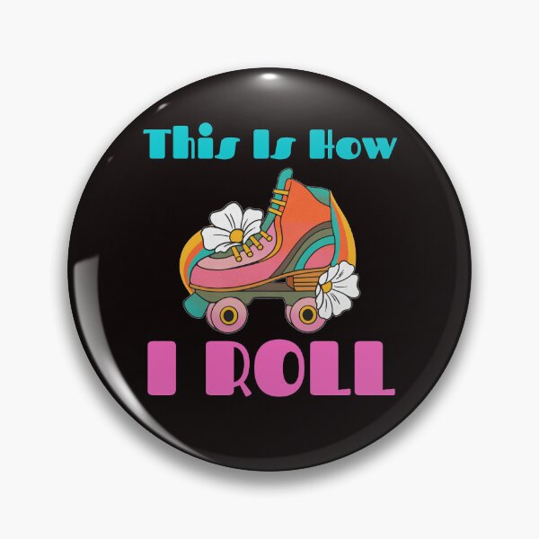 Item preview, Funny Roller Skating This Is How I Roll Skater Retro Skate designed and sold by MagicSD Designs.