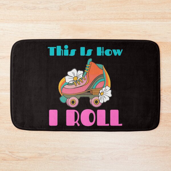 Item preview, Funny Roller Skating This Is How I Roll Skater Retro Skate designed and sold by MagicSD Designs.