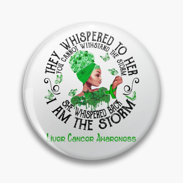Item preview, Black Girl I Am The Storm Liver Cancer Awareness designed and sold by Mnrshirley.