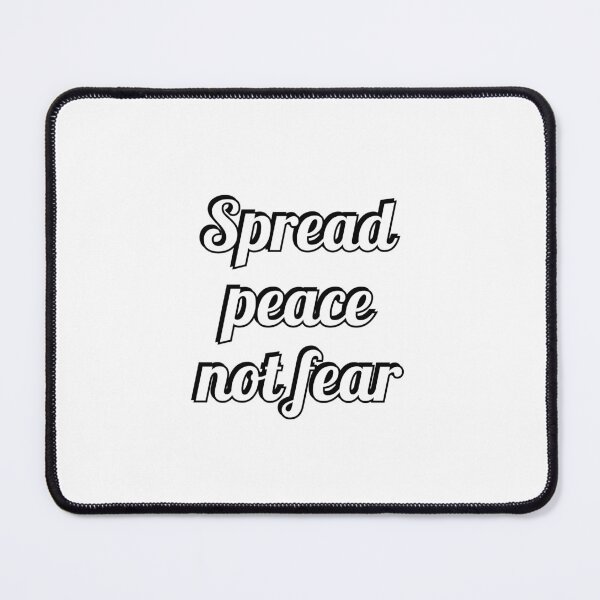 Item preview, Spread Peace Not Fear designed and sold by Inspirationmotivation.
