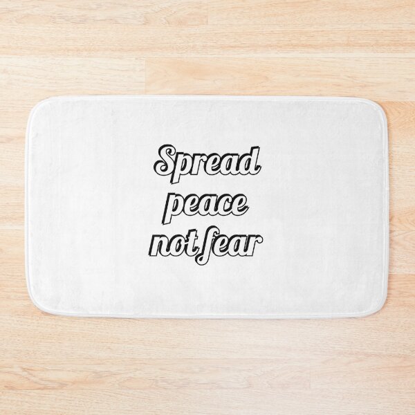 Item preview,  Spread Peace Not Fear designed and sold by Inspirationmotivation.