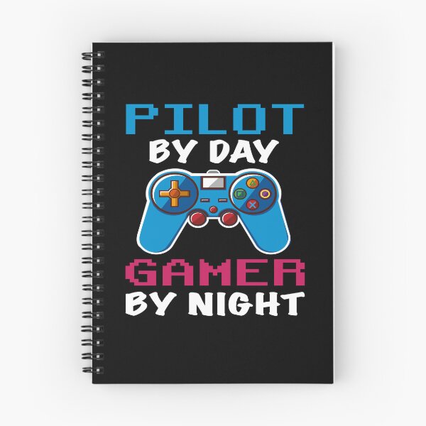 Artikelvorschau, Pilot By Day Gamer By Night Shirt, Lustiges Pilot Gamer Geburtstagsgeschenk, Pilot Vater Ehemann Freund Videospiel Liebhaber Weihnachtsgeschenk entworfen und verkauft von xlnv.