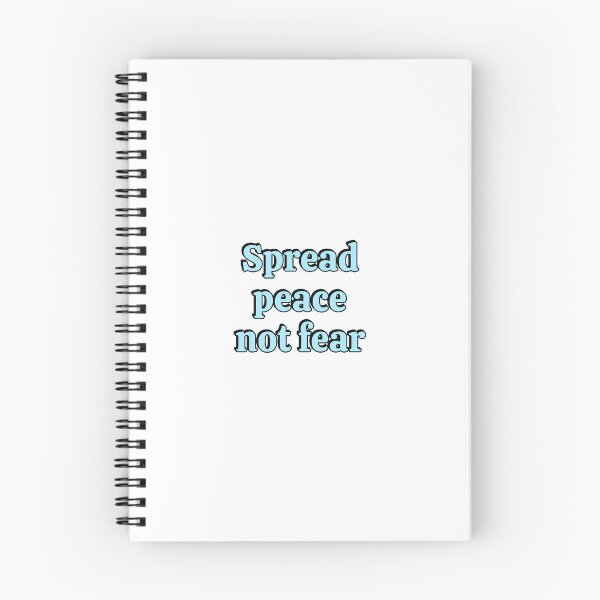 Item preview, Spread Peace Not Fear designed and sold by Inspirationmotivation.