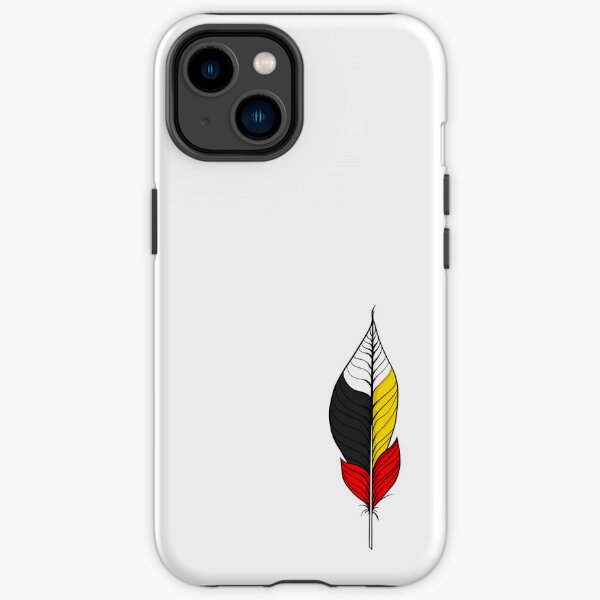 Native American Medicine Wheel Feather iPhone Tough Case