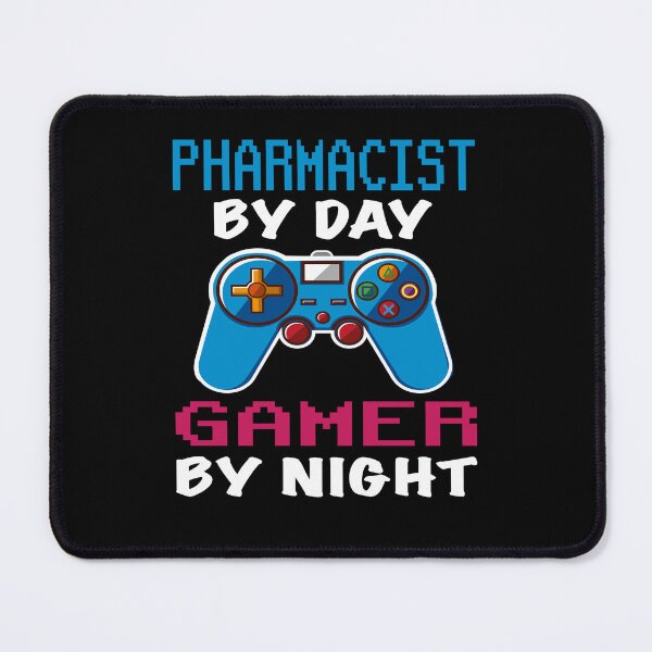 Item preview, pharmacist By Day Gamer By Night shirt, Funny pharmacist Gamer Birthday Gift, pharmacist Dad Husband Boyfriend Video games Lovers Christmas Gift designed and sold by xlnv.