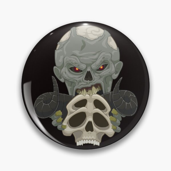 Item preview, Archangelion Devil Skull & Zombie designed and sold by Archangelion.