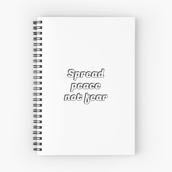 Item preview, Spread Peace Not Fear designed and sold by Inspirationmotivation.