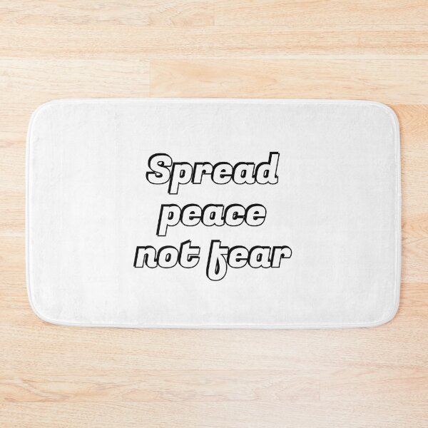 Item preview, Spread Peace Not Fear designed and sold by Inspirationmotivation.