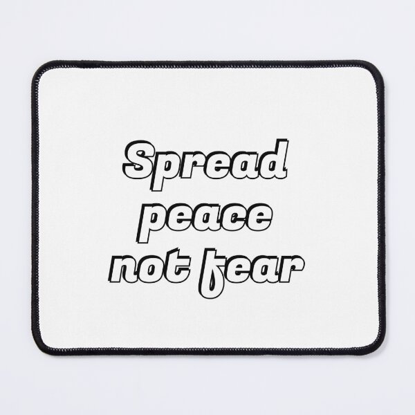 Item preview, Spread Peace Not Fear designed and sold by Inspirationmotivation.