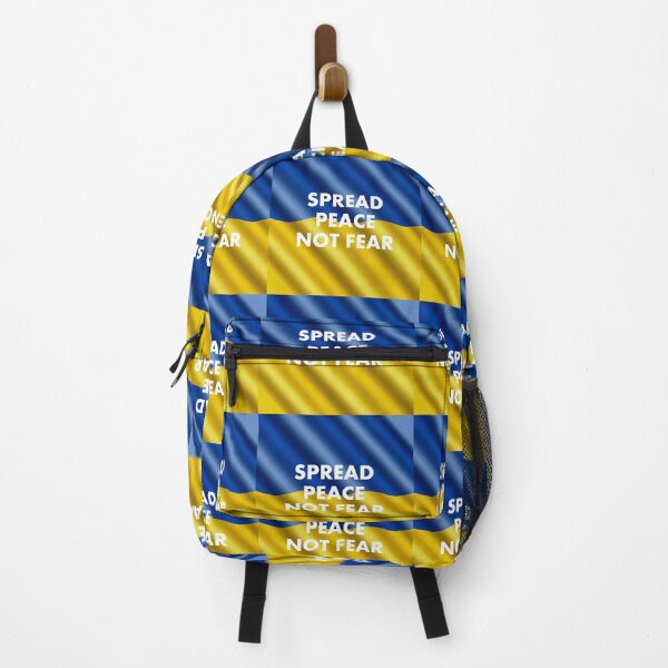 Item preview, Ukrainian Flag , Spread Peace Not Fear designed and sold by Inspirationmotivation.