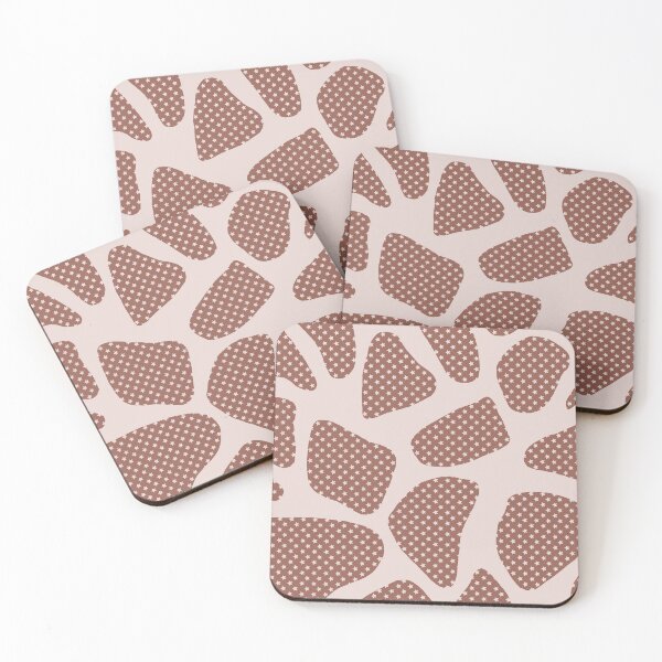 Item preview, Giraffe print with stars pattern designed and sold by KaisPrints.