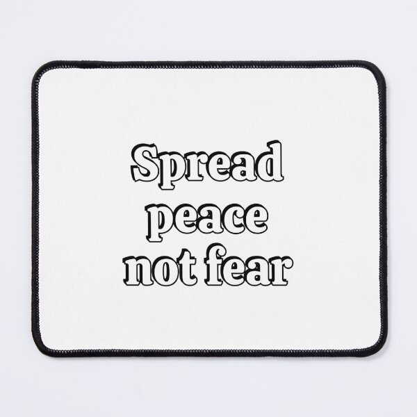 Item preview, Spread Peace Not Fear designed and sold by Inspirationmotivation.