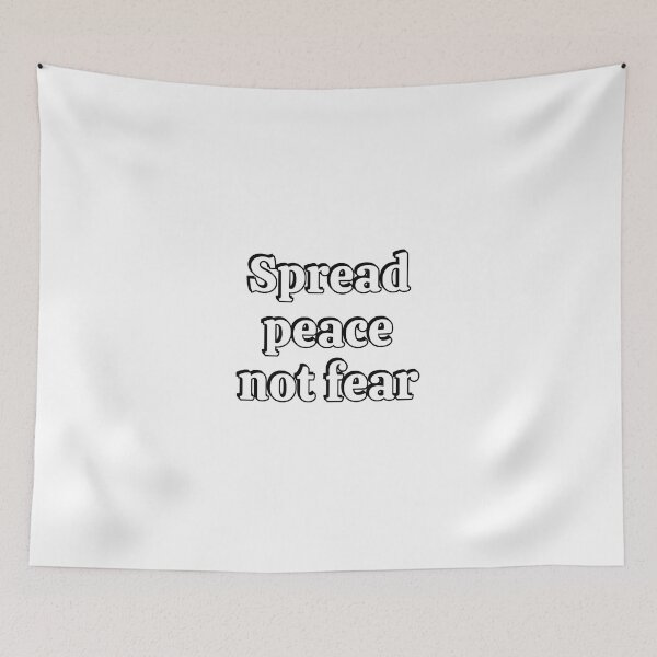 Item preview,  Spread Peace Not Fear designed and sold by Inspirationmotivation.