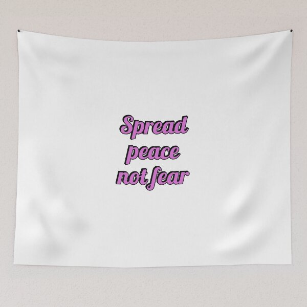 Item preview,  Spread Peace Not Fear designed and sold by Inspirationmotivation.