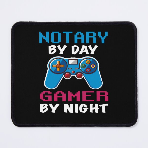 Item preview, notary By Day Gamer By Night shirt, Funny notary Gamer Birthday Gift, notary Dad Husband Boyfriend Video games Lovers Christmas Gift designed and sold by xlnv.