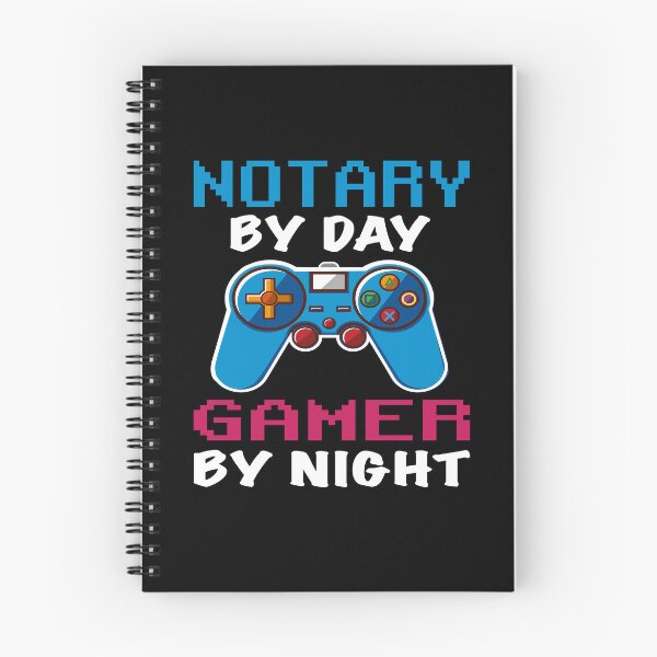 Item preview, notary By Day Gamer By Night shirt, Funny notary Gamer Birthday Gift, notary Dad Husband Boyfriend Video games Lovers Christmas Gift designed and sold by xlnv.