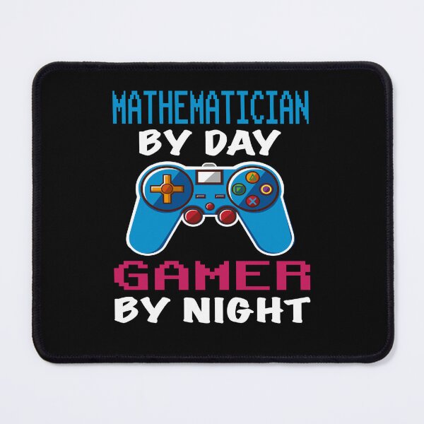 Item preview, mathematician By Day Gamer By Night shirt, Funny mathematician Gamer Birthday Gift, mathematician Dad Husband Boyfriend Video games Lovers Christmas Gift designed and sold by xlnv.