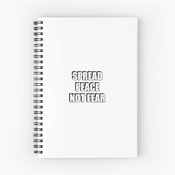 Item preview, Spread Peace Not Fear designed and sold by Inspirationmotivation.