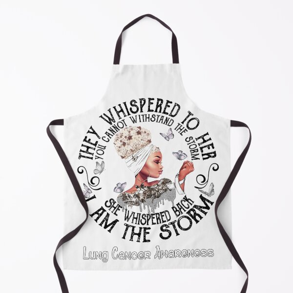 Item preview, Black Girl I Am The Storm Lung Cancer Awareness designed and sold by Mnrshirley.