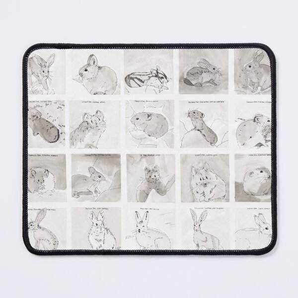 Item preview, Lagomorpha (with labels) designed and sold by Z Roesler.