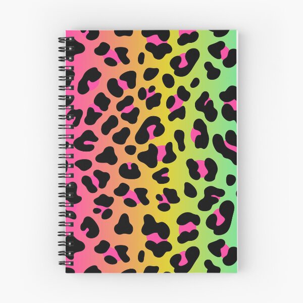 Item preview, Neon Rainbow Leopard Print designed and sold by newburyboutique.