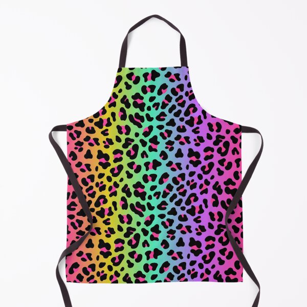 Item preview, Neon Rainbow Leopard Print designed and sold by newburyboutique.