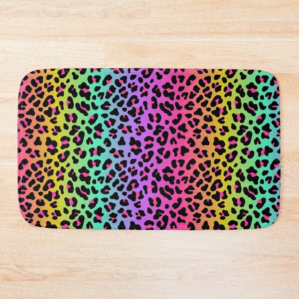 Item preview, Neon Rainbow Leopard Print designed and sold by newburyboutique.