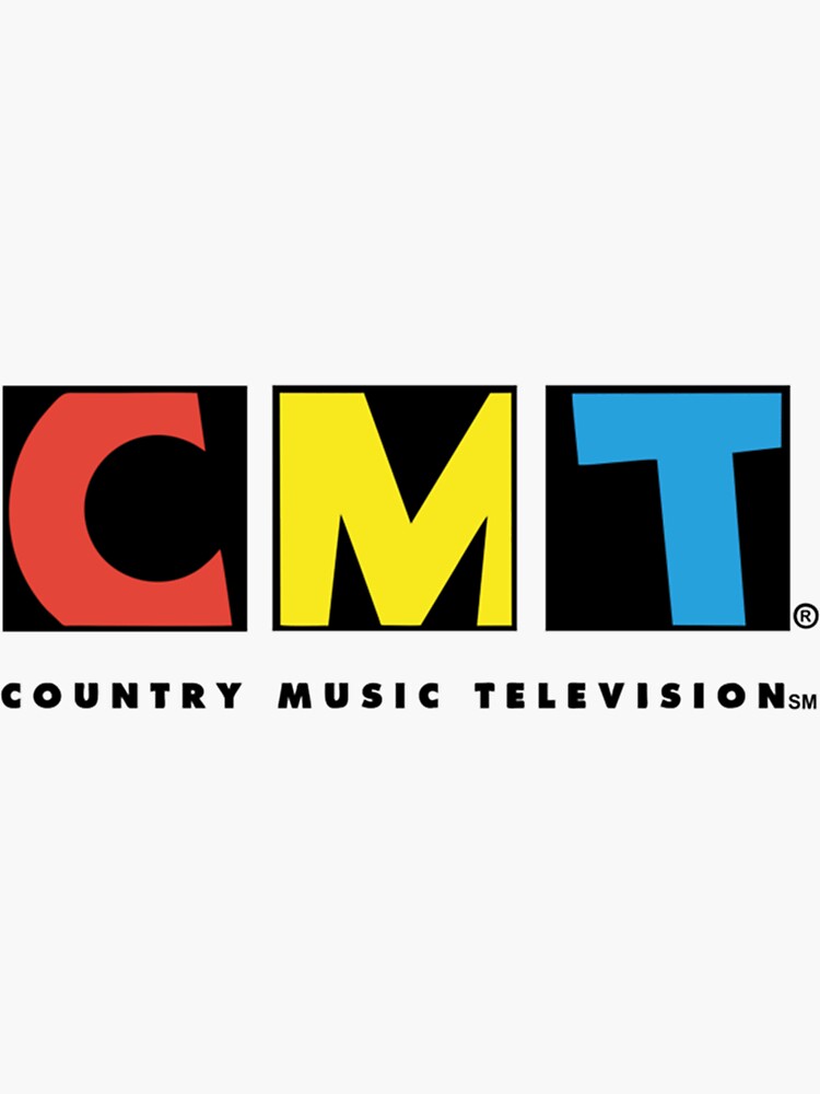 "Country Music Television CMT. Classic" Sticker by Titobaum Redbubble