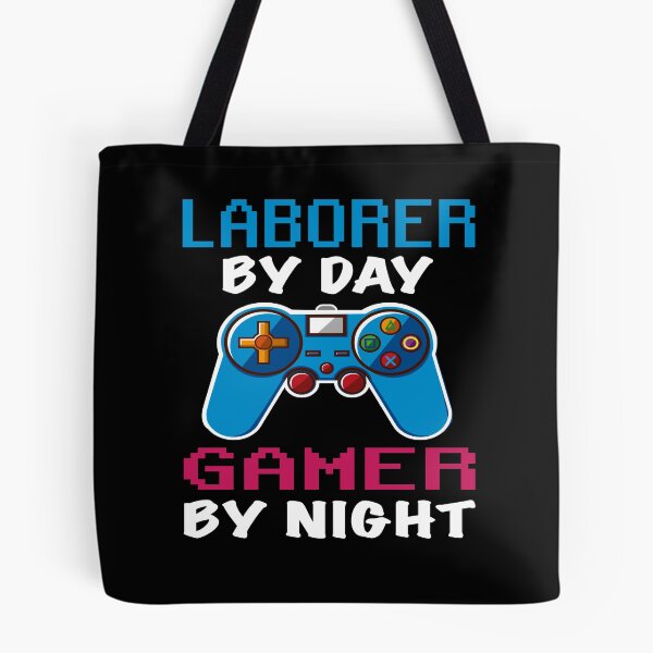 Item preview, laborer By Day Gamer By Night shirt, Funny laborer Gamer Birthday Gift, laborer Dad Husband Boyfriend Video games Lovers Christmas Gift designed and sold by xlnv.