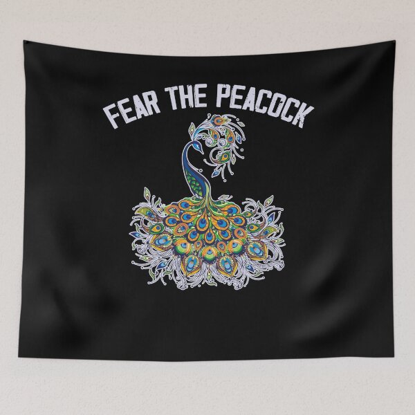 Item preview, Fear The Peacock Funny Zookeeper Ornithologist Bird Lover designed and sold by Dressed For  Duty.
