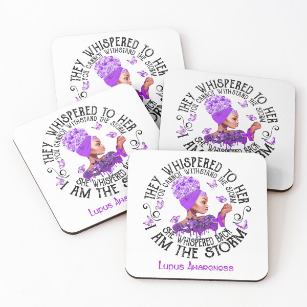 Item preview, Black Girl I Am The Storm Lupus Awareness designed and sold by Mnrshirley.