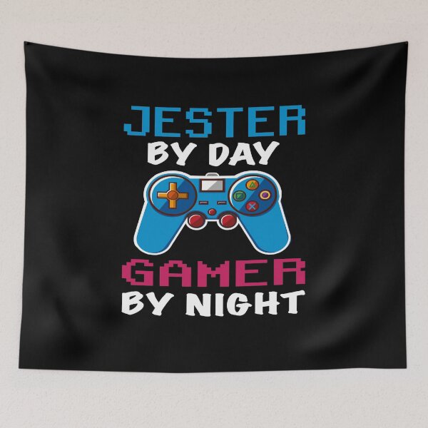 Item preview, jester By Day Gamer By Night shirt, Funny jester Gamer Birthday Gift, jester Dad Husband Boyfriend Video games Lovers Christmas Gift designed and sold by xlnv.