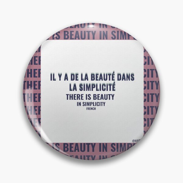 Item preview, there is beauty in simplicity designed and sold by arzii.
