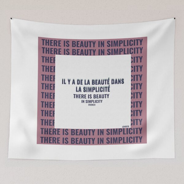Item preview, there is beauty in simplicity designed and sold by arzii.