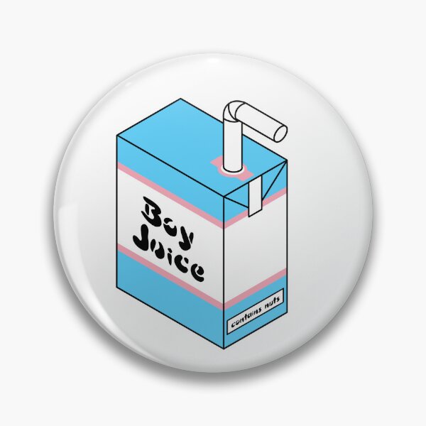Item preview, Boy Juice - Transmasculine HRT Sticker Design designed and sold by PuffinBerry.