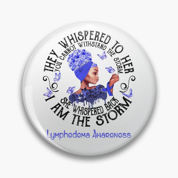 Item preview, Black Girl I Am The Storm Lymphedema Awareness designed and sold by Mnrshirley.