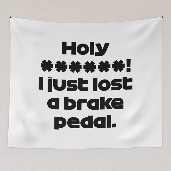 Item preview, I Just Lost a Brake Pedal ALB. - Best Team Radio Imola GP 2022 Season (Black) designed and sold by FilipeFerreira.