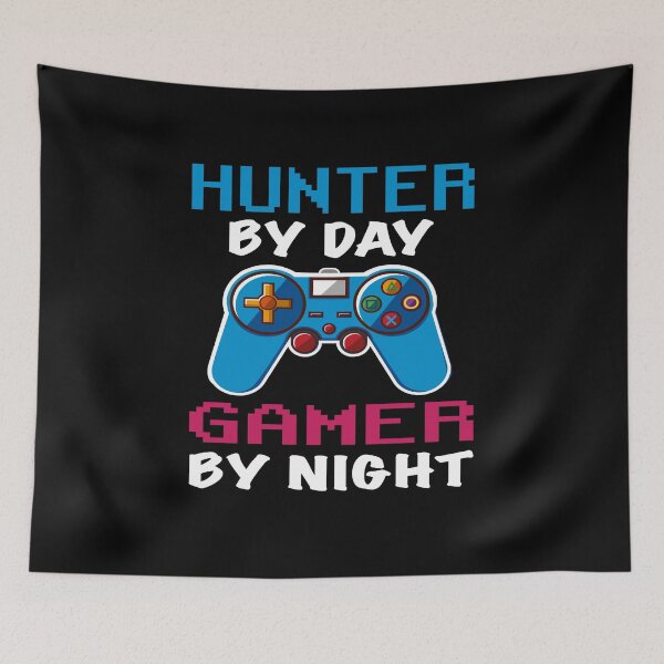 Item preview, hunter By Day Gamer By Night shirt, Funny hunter Gamer Birthday Gift, hunter Dad Husband Boyfriend Video games Lovers Christmas Gift designed and sold by xlnv.