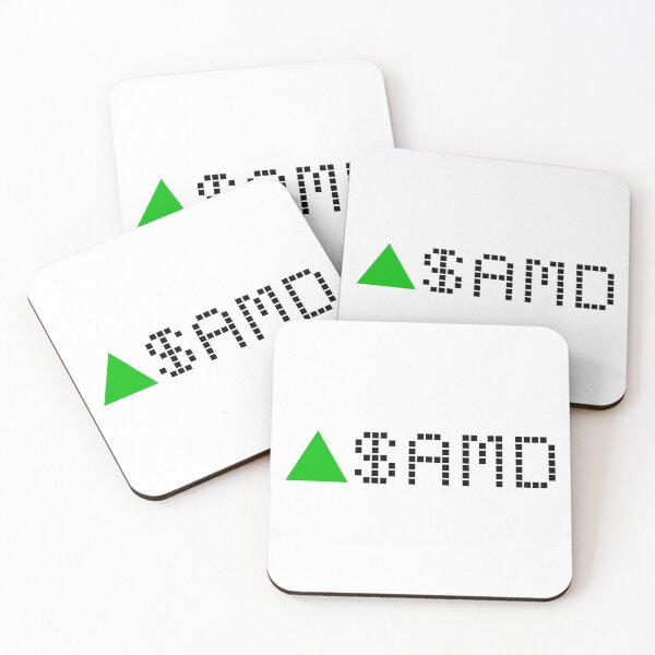 Item preview, AMD Stock Ticker Green designed and sold by frankyou.