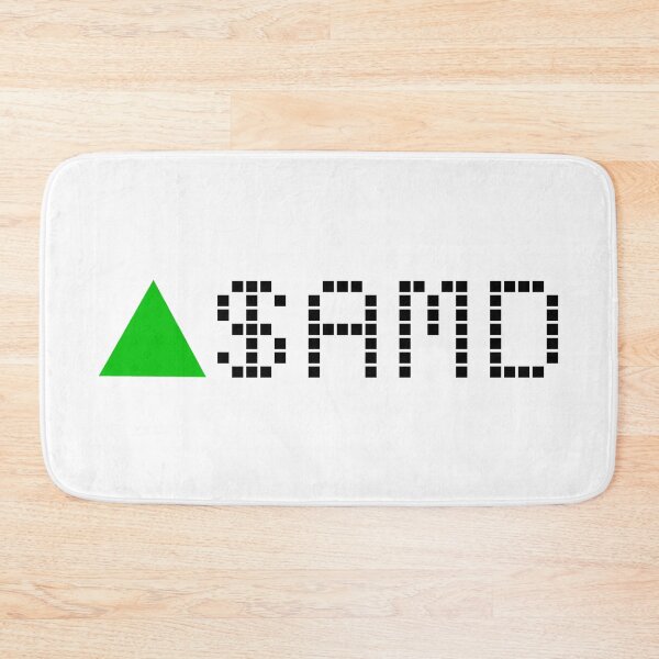 Item preview, AMD Stock Ticker Green designed and sold by frankyou.